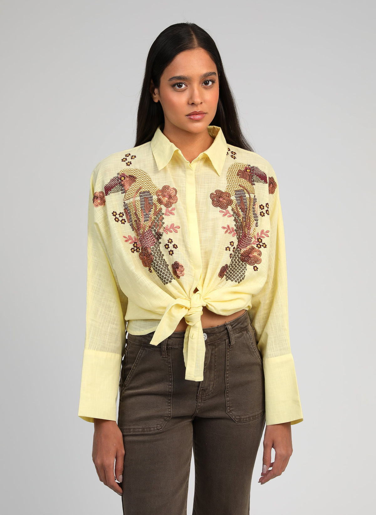 Chemise Shannyla Jaune