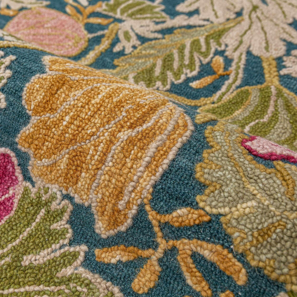 Alfombra de pasillo de lana Daphne