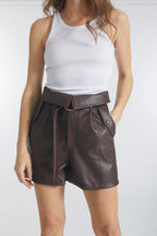 Sharon Rock Shorts - Chocolate - Women