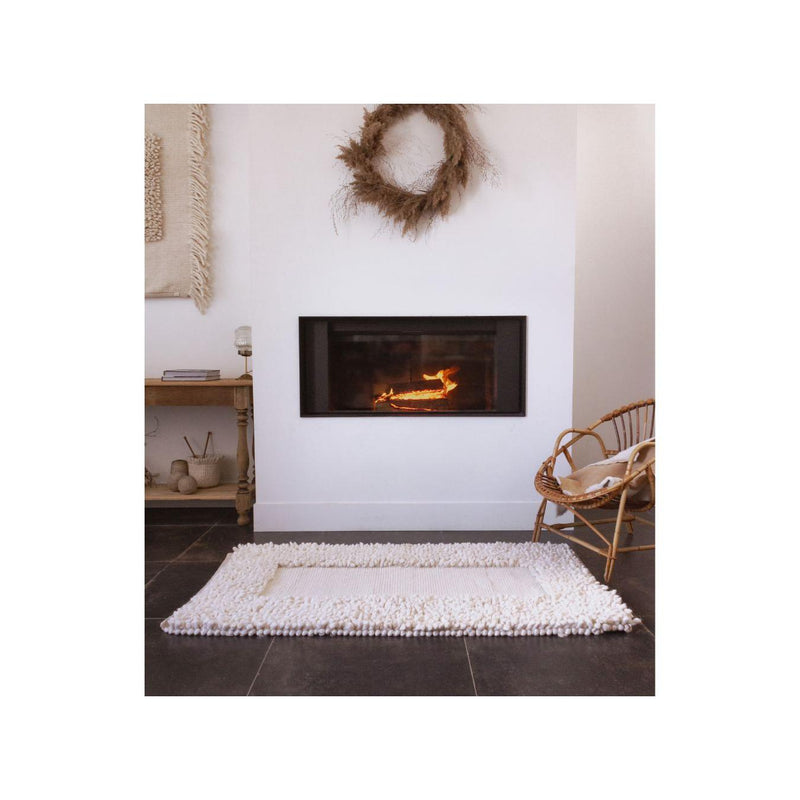 Tapis Fait Main - Shawn - Écru