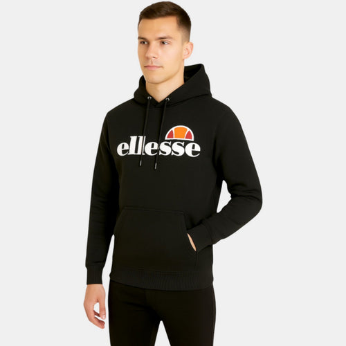 Sweat À Capuche Ellesse Homme - Noir