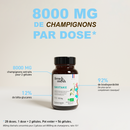 French Mush compléments alimentaires à base d'extraits de champignons médicinaux biologiques fabriqués en France Pack perte de poids Bio - -