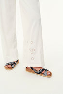 Shiny Pants - Ecru
