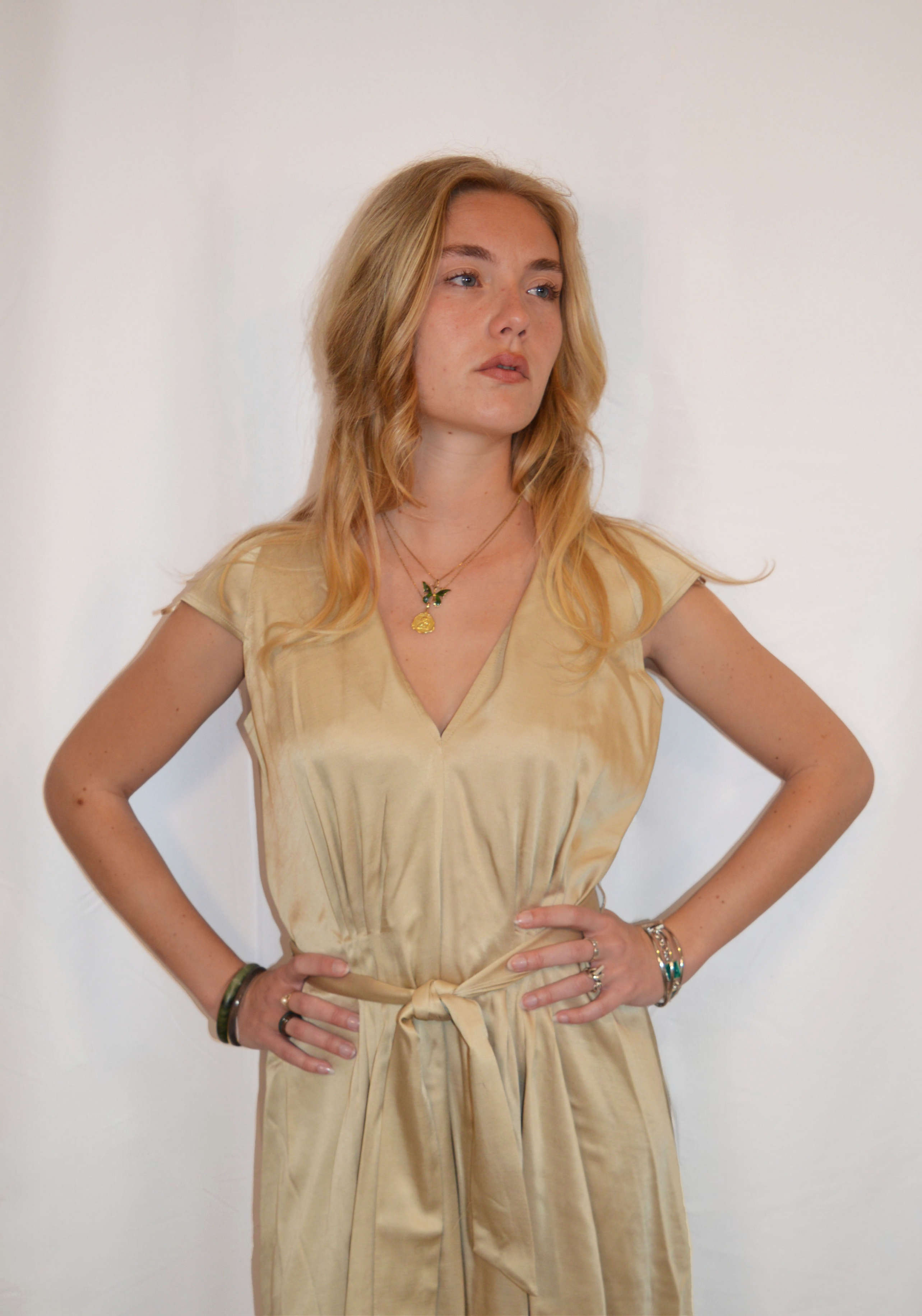 Vestido Shinzo - Beige