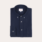 Chemise En Lin Bleue