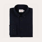 Chemise En Seersucker Marine