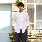 Chemise En Lin Blanche