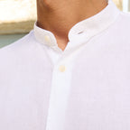 Chemise En Lin Blanche