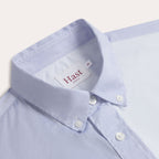 Fun Shirt  En Oxford Double Retors Bleue