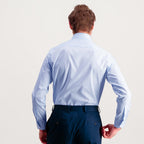 Chemise En Oxford Double Retors Bleu Ciel