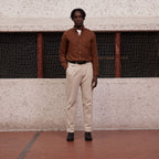 Chemise En Flanelle Épaisse Rouille