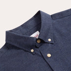 Chemise En Flanelle Bleu Nuit