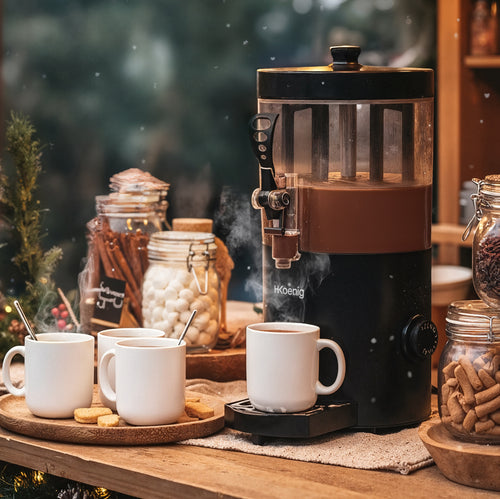 Distributeur De Chocolat Chaud - Noir