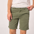 100% Organic Cotton Shorts - Khaki