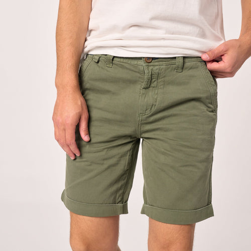 Bermudas de 100% algodón orgánico - Caqui