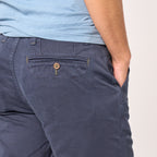 Bermuda En 100% Coton Bio - Bleu