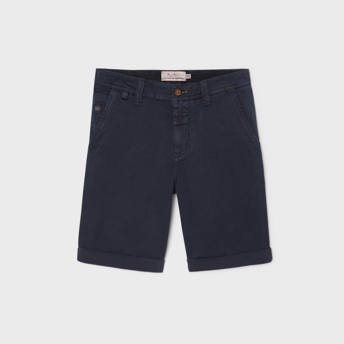 Bermuda En 100% Coton Bio - Bleu