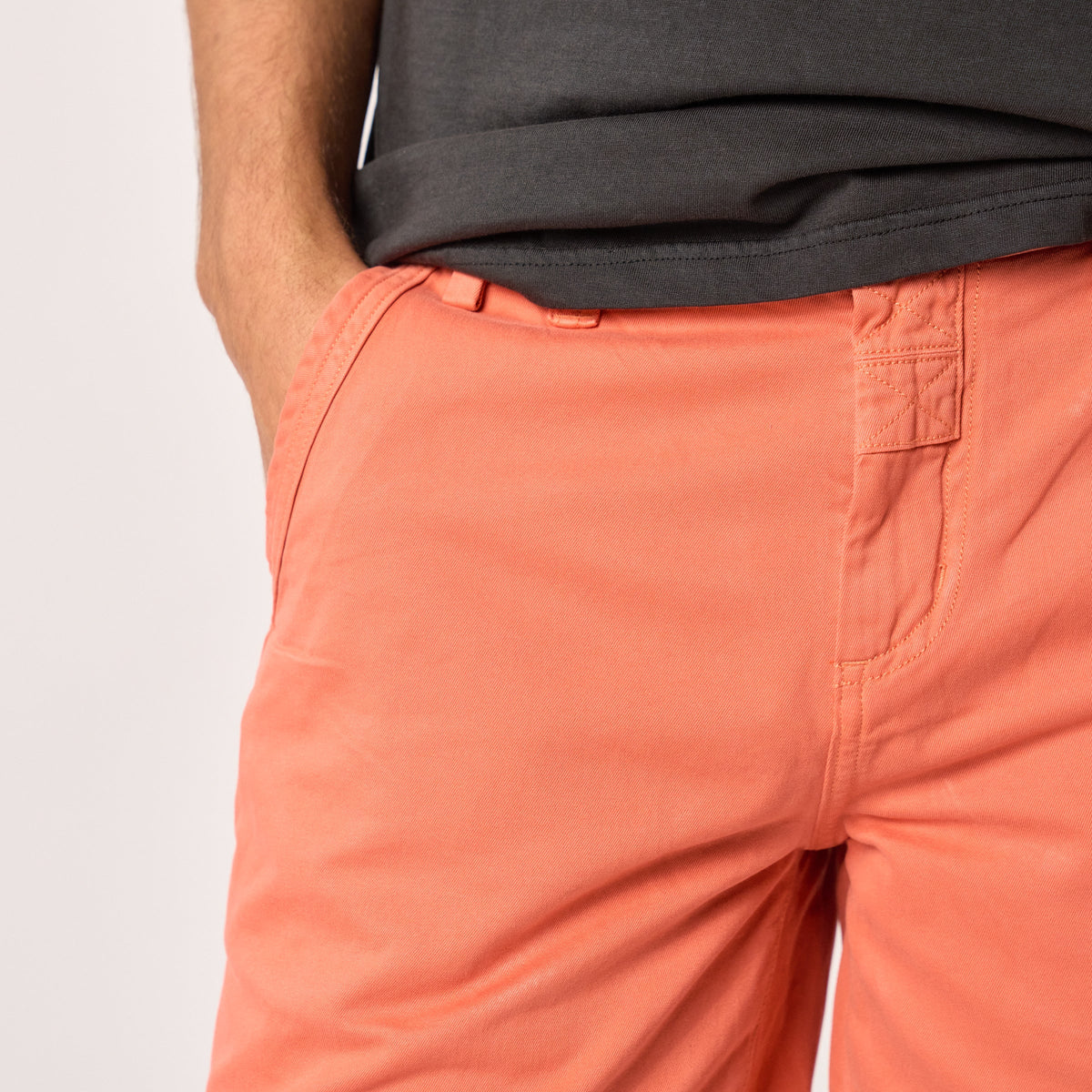 100% Organic Cotton Shorts - Orange
