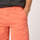 Bermuda En 100% Coton Bio - Orange