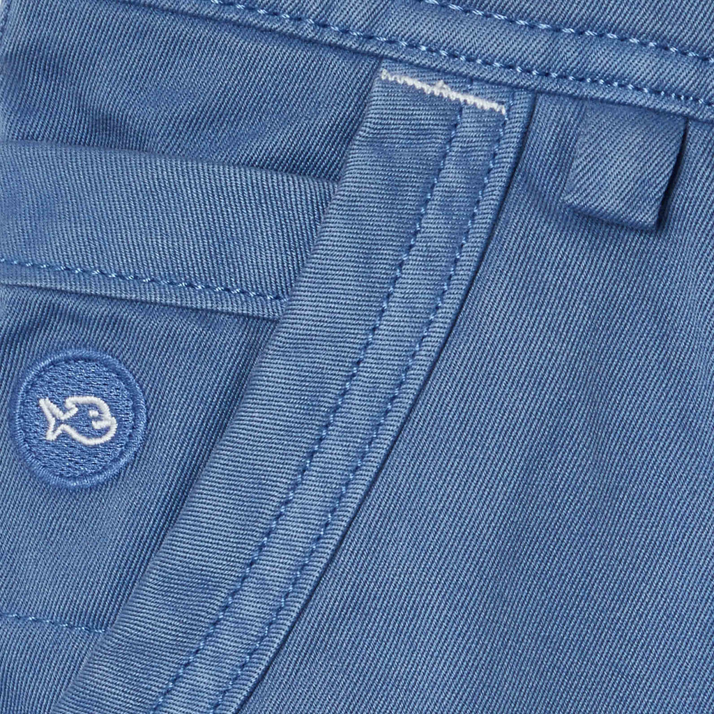 100% Organic Cotton Bermuda Shorts - Light Blue