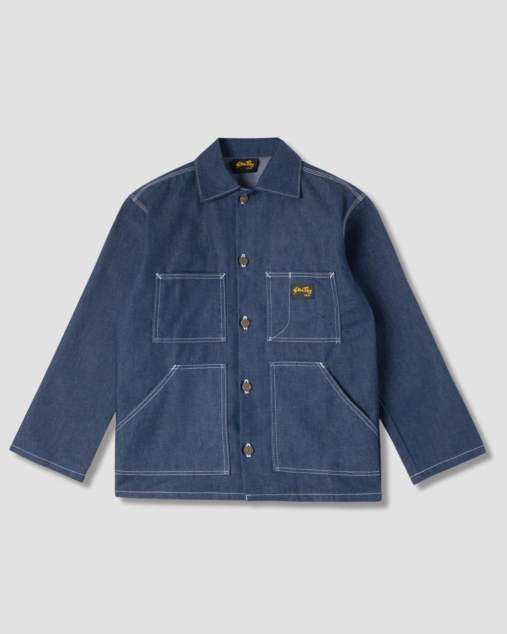 Shop Jacket - Indigo Denim