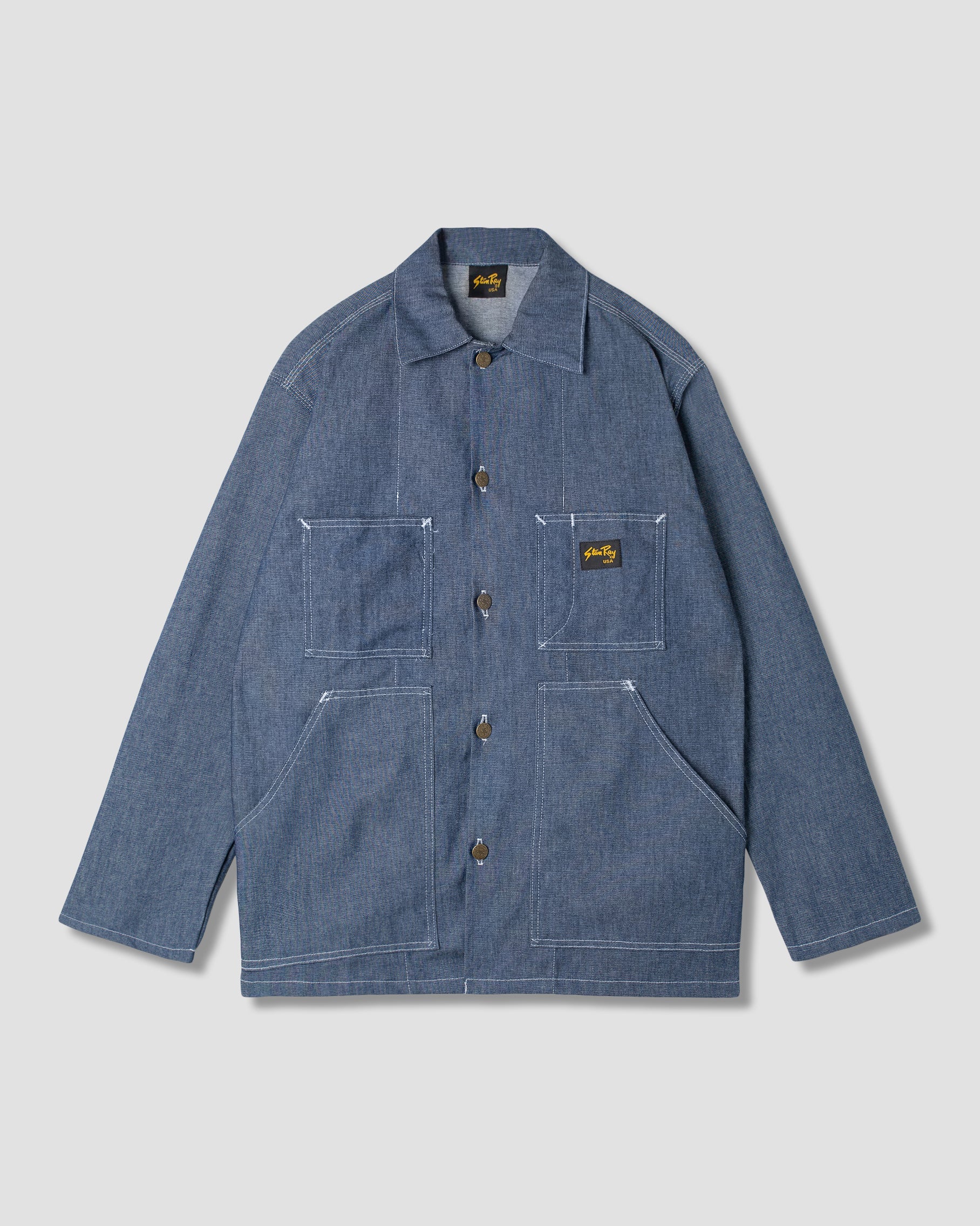 Shop Jacket - Washed Chambray