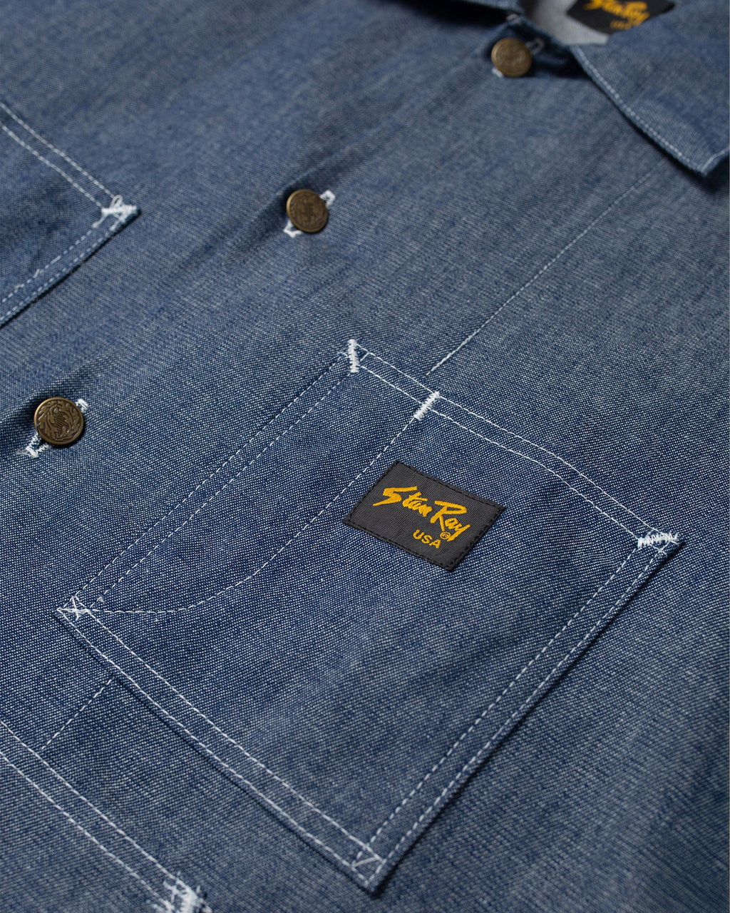 Shop Jacket - Washed Chambray