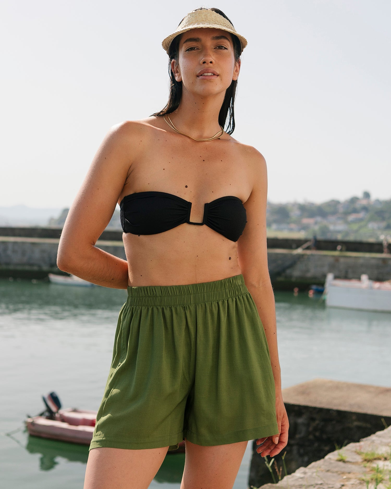 Short Geraldine Kaki