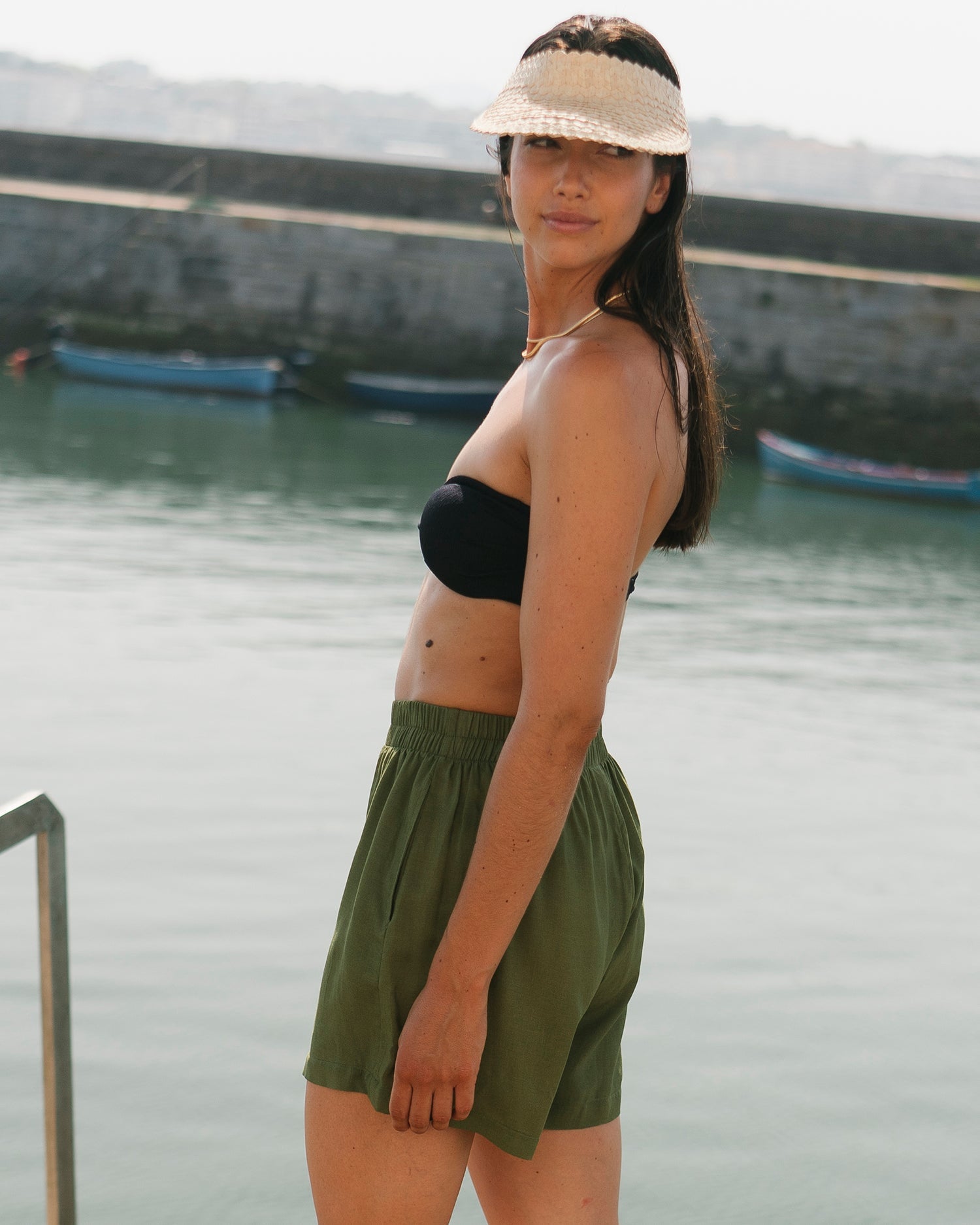 Short Geraldine Kaki