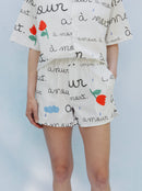 Short AMOUR peint