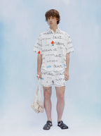 Unisex Painted Love Short Sleeve Shirt