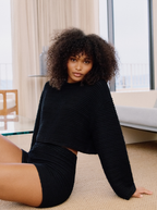 Short Black Twist | Homewear | NOO