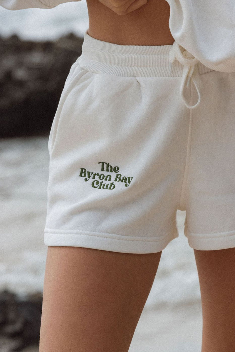 Short Byron Bay Club Blanc - Blanc