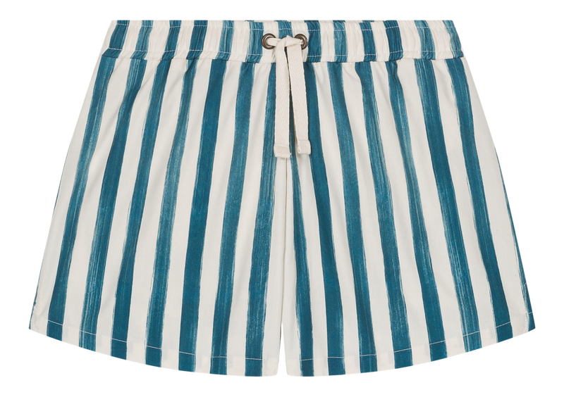 Short De Bain Chico Rayures Bleu Grec