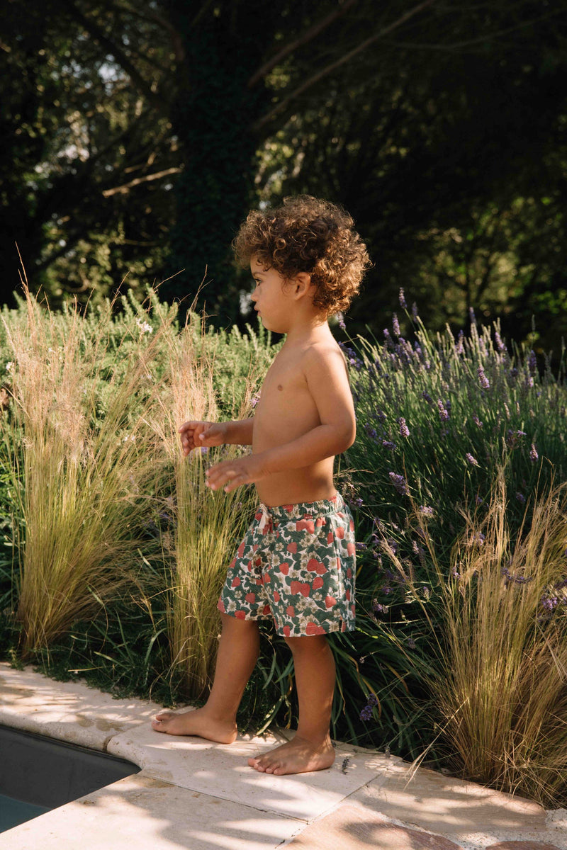 Bañador Chico Fresa