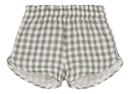 Short Georgette Vichy Vert De Gris