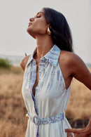 Robe Brittany - Persian Blue