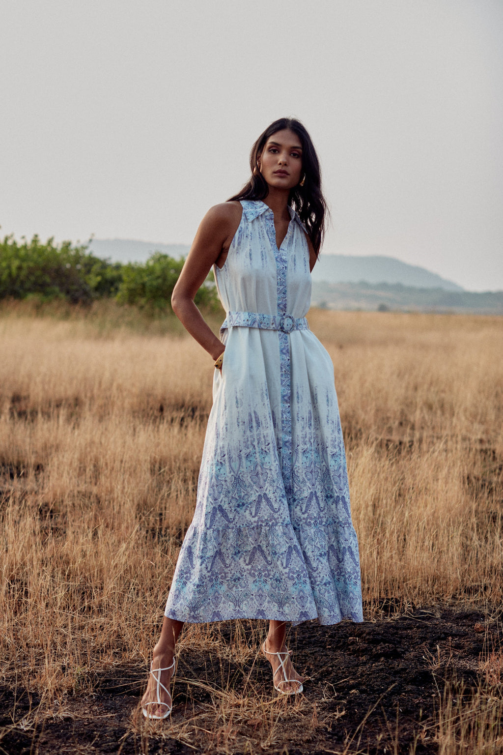 Vestido Brittany - Persian Blue