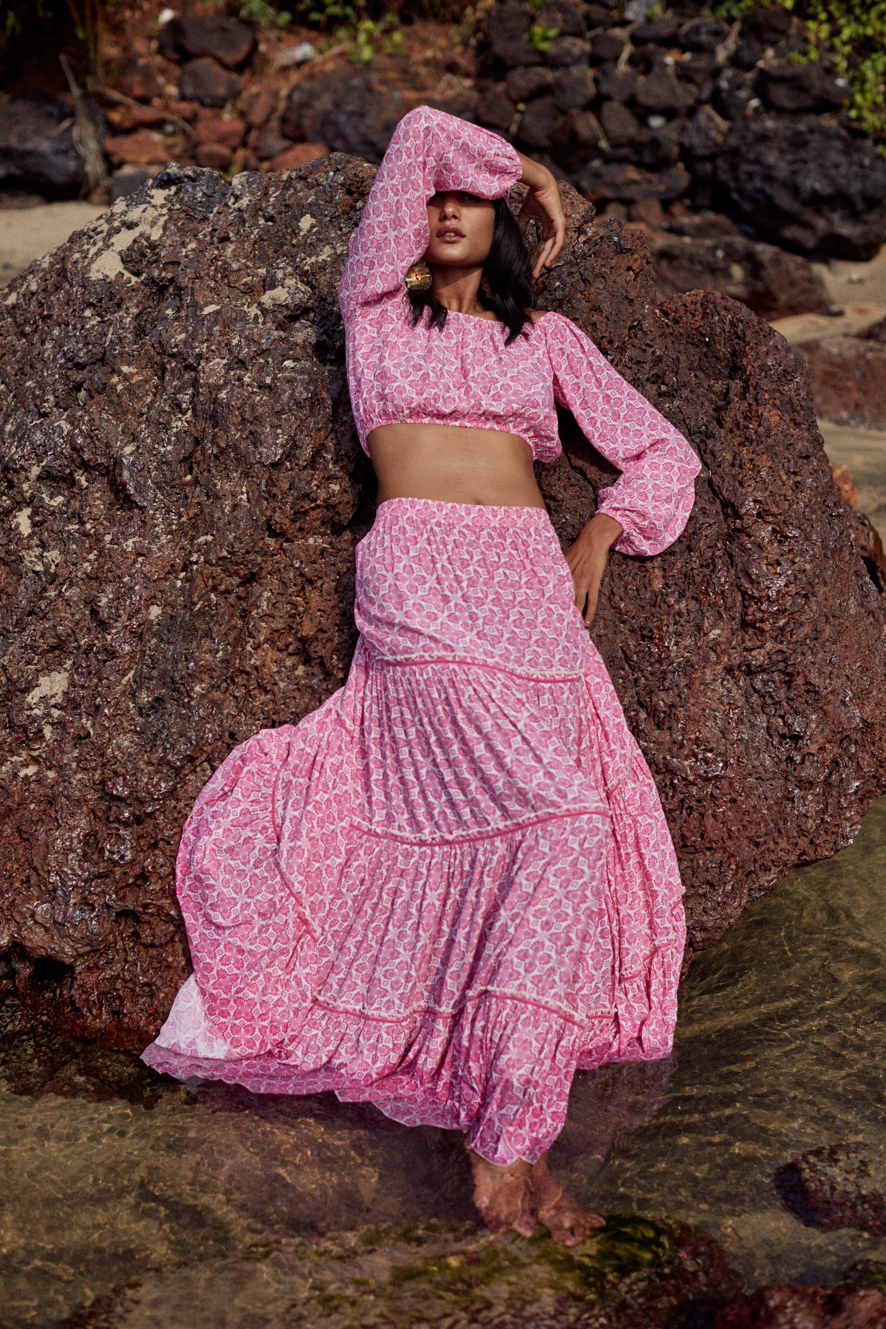 Joana Top - Pink Lotus
