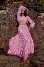 Enagua Marine - Pink Lotus