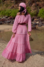 Enagua Marine - Pink Lotus
