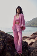 Kenza Trousers - Pink Lotus