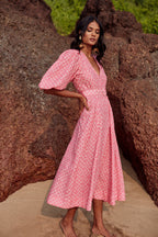Svetlana Dress - Pink Lotus