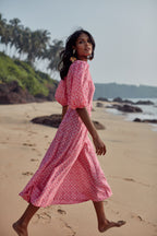 Svetlana Dress - Pink Lotus