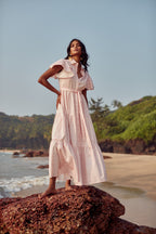 Camelia Dress - Pink Vichy