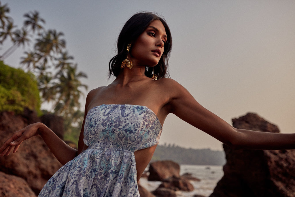 Vestido Layal - Persian Blue