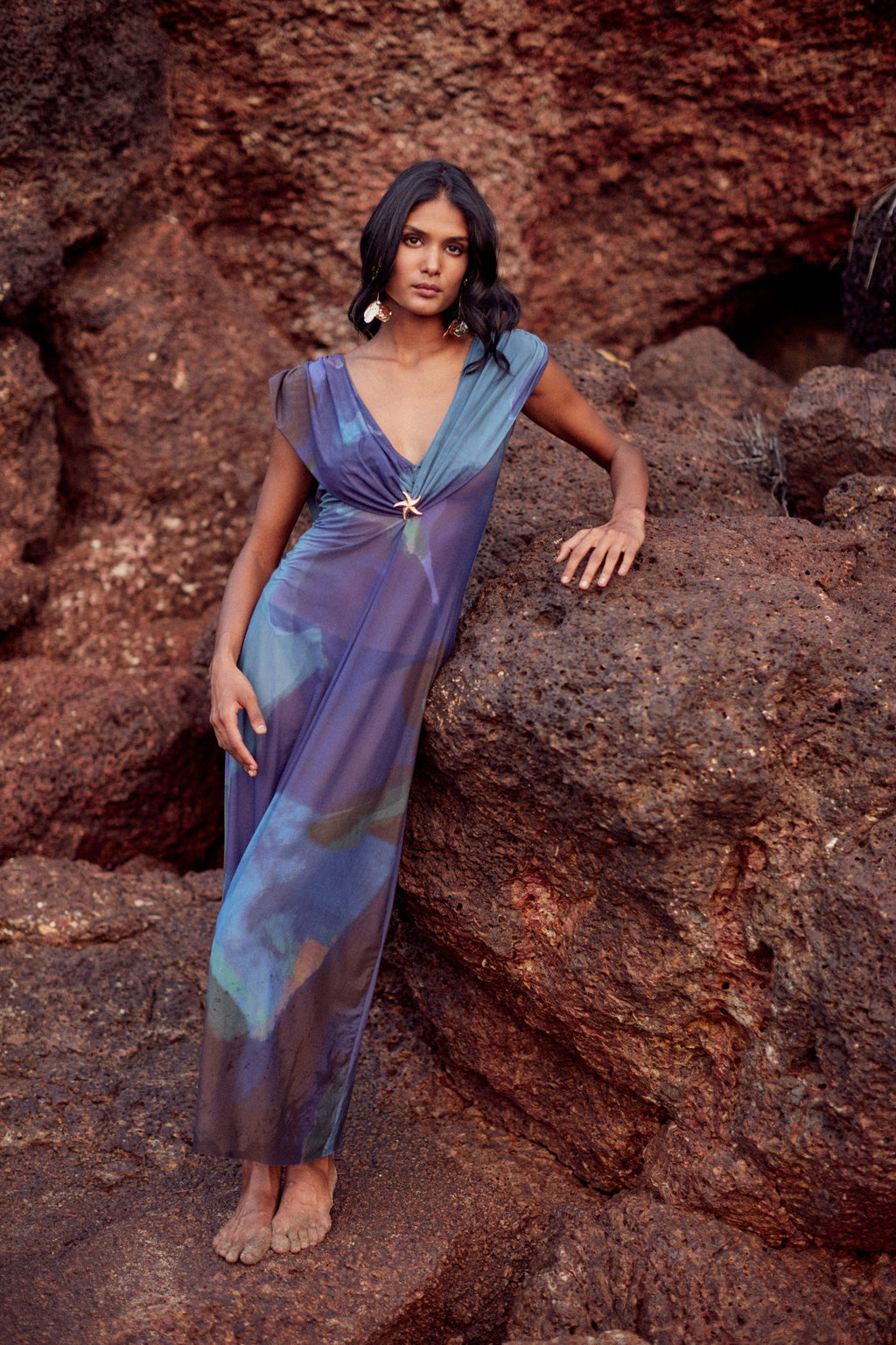 Davina Dress - Deep Sea