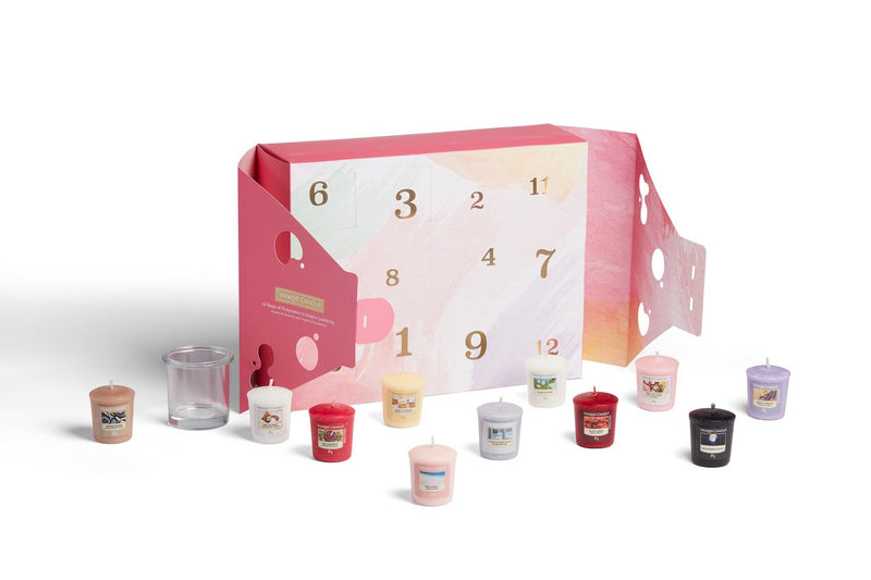 Coffret - 12 Votives En Verre