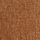 Lot De 2 Chaises Ciara - Bouclette Terracotta Et Pieds Métal Noir