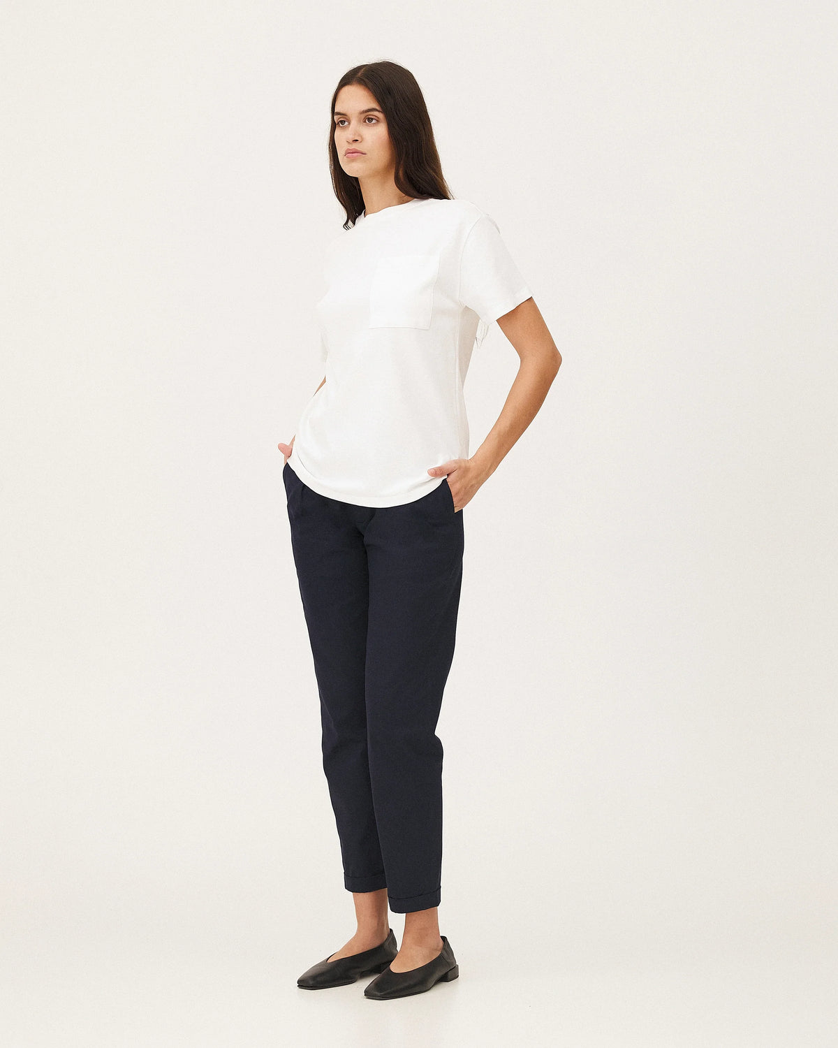 Pantalon Sienna Navy Coton